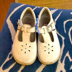 L’Amour white t strap Mary Jane’s. Love these shoes. Perfect for Easter. Size 9